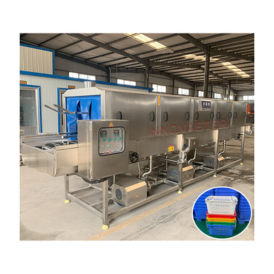 Machine de lavage polyvalente de palettes pour les caisses/chariots/boîtes/récipients à lattes 6000*2800*2200