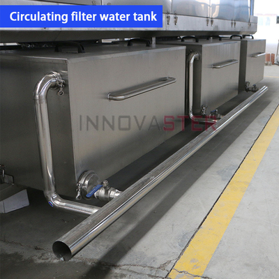 Machine de lavage polyvalente de palettes pour les caisses/chariots/boîtes/récipients à lattes 6000*2800*2200