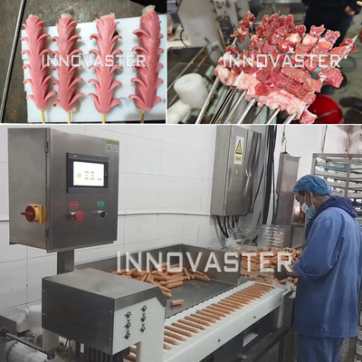 Machine automatique à rotation pour le kebab à la viande parfaitement grillée