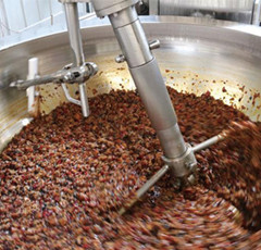 Mélangeur planétaire en acier inoxydable 304 pâte de soupe de tomates pour usine de transformation de légumes