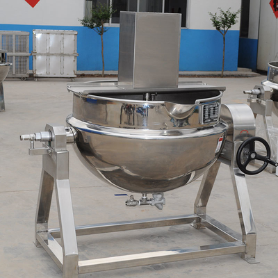 Bouilloire à vapeur automatique de 50 litres pour la pâte de haricots rouges et la sauce au caramel