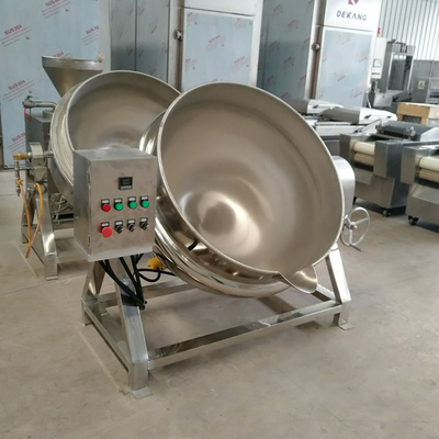 Chaudeuse à chauffage électrique en acier inoxydable 304 pour la sauce à la caramel de pâte de haricots rouges