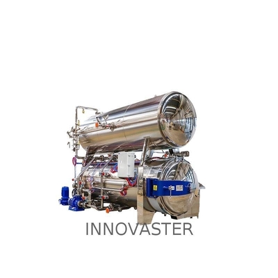 Retour industriel en acier inoxydable de qualité alimentaire pour stérilisation automatique complète