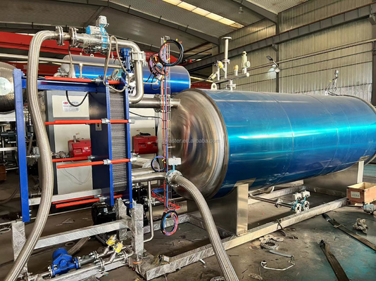 Machine à rétortes à immersion en eau entièrement automatique pour emballage souple d'aliments utilisant
