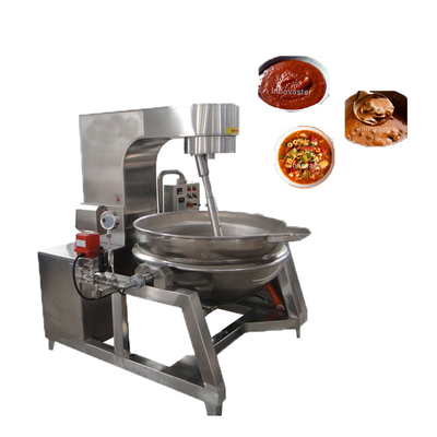 600L bouilloire à vapeur planète avec mélangeur pour les options de cuisson polyvalentes Poids KG 615