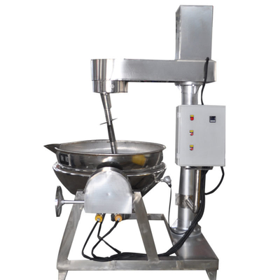 600L bouilloire à vapeur planète avec mélangeur pour les options de cuisson polyvalentes Poids KG 615