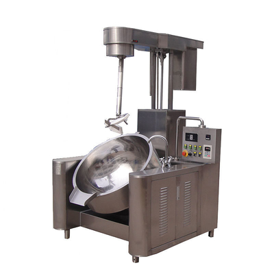 615 kg d'acier inoxydable à vapeur inclinée planétaire à remuer bouilloire à bouilloire avec agitateur pour le mélange et la cuisson