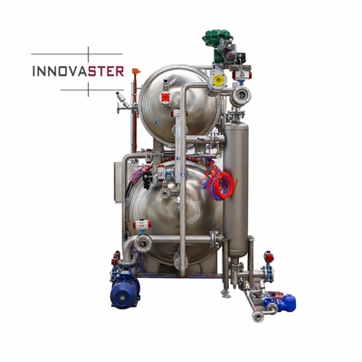 Stérilisation des aliments à base de canne à eau à l'aide d'une machine automatique de retort par lots/retort