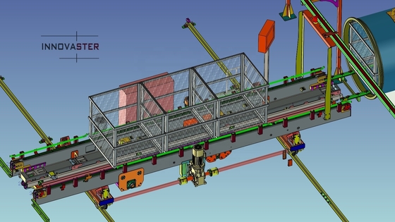 Chargement et déchargement automatisés en acier inoxydable 2000 kg pour une meilleure efficacité de production