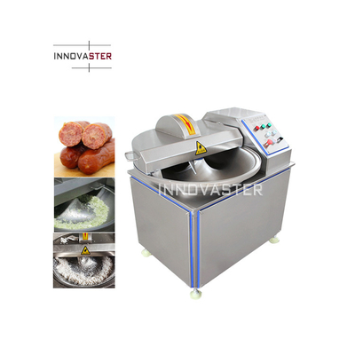 350 kg Commercial automatique en acier inoxydable 40L 80L 125L Mixeur viande légumes salade coupeuse bol