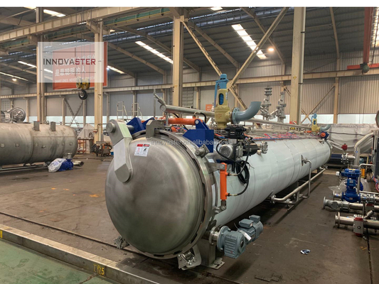 Vessel de laboratoire à vapeur mini-rétorte pour la production à petite échelle 1100 * 1200 * 1500MM stérilisation physique