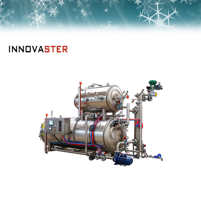 Autoclave de stérilisation physique pour le thon industriel de capacité de production de 2100 kg