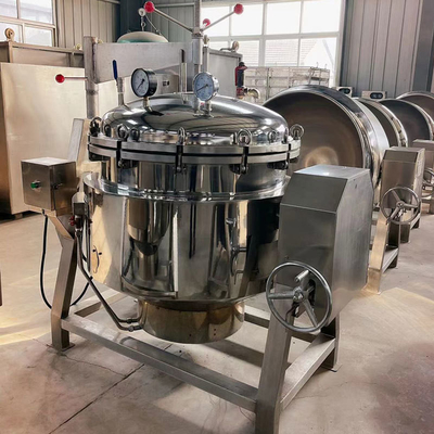 50-600L soupe à l'os à haute pression, cuisinière à vide avec fonction automatique