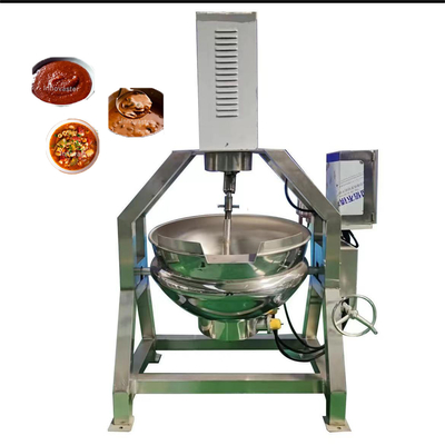 Bouilloire à chaudière à planète semi-automatique avec vitesse de rotation du mélangeur 1-100RPM Capacité personnalisée