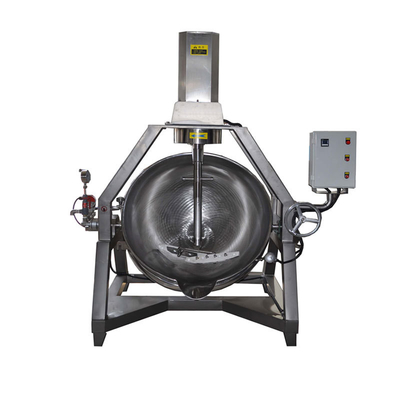 Bouilloire à chaudière à planète semi-automatique avec vitesse de rotation du mélangeur 1-100RPM Capacité personnalisée