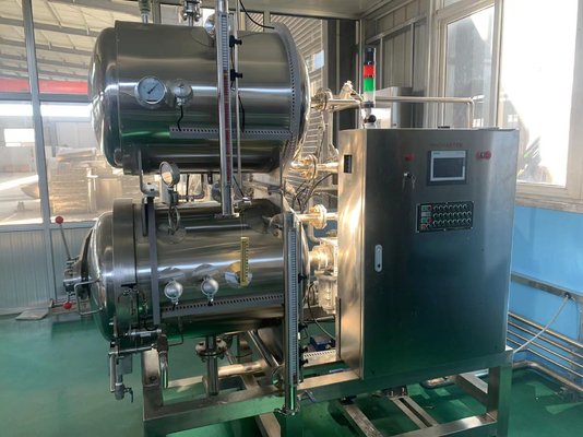 Stérilisation par lots de précision Mini Retort Stérilisateur à autoclave avec 1 kW de puissance