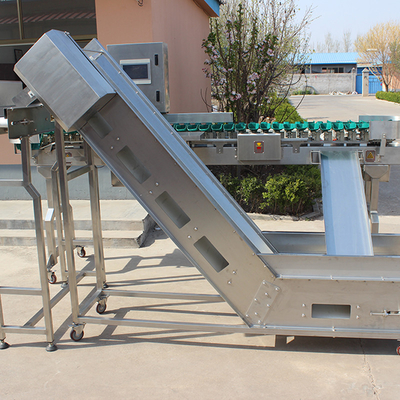 Machine automatique de tri du poids du poulet pour le tri en acier inoxydable