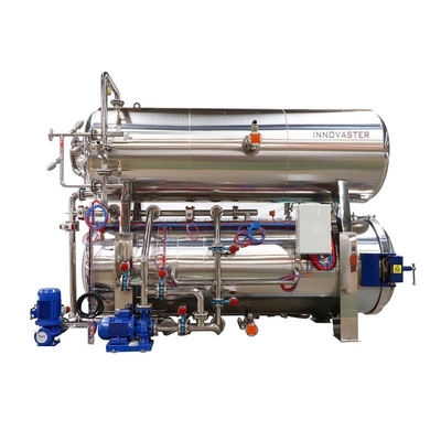 Stérilisateur à rétorsion statique à eau pour la stérilisation physique de la viande en autoclave