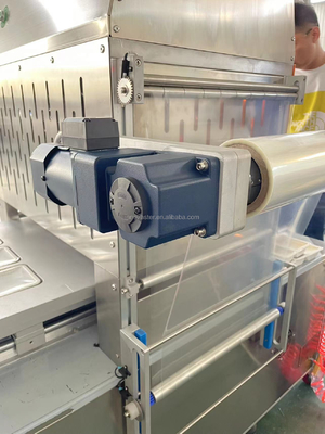 Machine d'emballage à atmosphère modifiée pour les collations fragiles