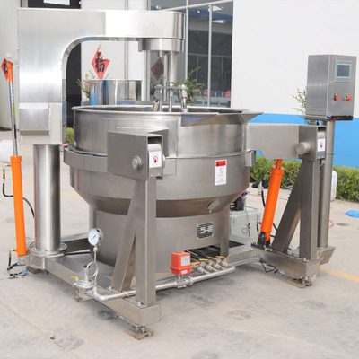2024 Solution de cuisson et de mélange à plusieurs agitateurs pour le traitement de la sauce aux cornichons