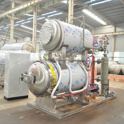 Machine de stérilisation à haute température en autoclave pour petits pots en verre
