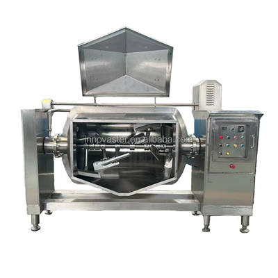 Une bouilloire à vide industrielle parfaite pour faire des bonbons, du sucre, de la confiture de fruits et des porridge sains.