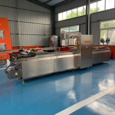 Machine d'emballage à vide réglable en aluminium à bout de nez pour matériaux d'emballage en papier