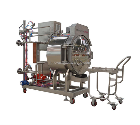 Autoclave de laboratoire de stérilisation physique pour petite usine pilote de transformation alimentaire