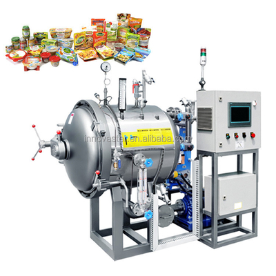 Opération automatique par lots Autoclaves mini-pilote personnalisées à rétorsion avec milieu d'eau