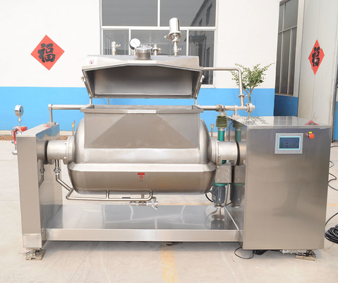 Bouilloire à vide de 500L en acier inoxydable pour le mélange et la cuisson