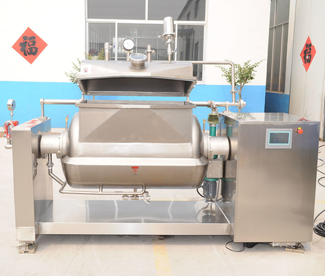 Bouilloire à vide de 500L en acier inoxydable pour le mélange et la cuisson