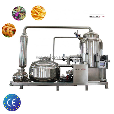 Machine à frire à l'huile de cercle de capacité personnalisée pour les chips à fruits professionnels