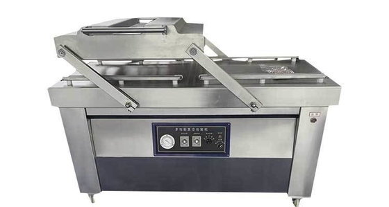 Machine à conteneurs alimentaires à vide à double chambre pour appareils