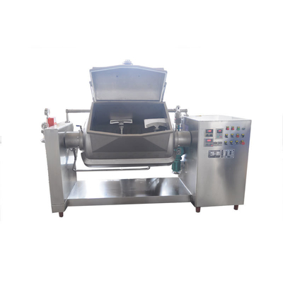 615 kg d'argent cuisinière à vide pour sirop de coco horizontal personnalisé / canne à sucre / confiture