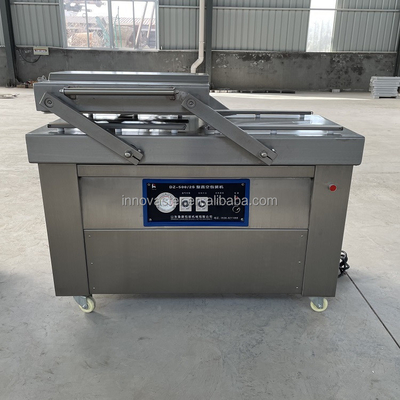 Machine à conteneurs alimentaires à vide à double chambre pour appareils