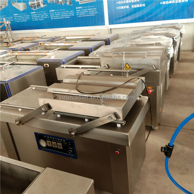 Machine à emballer la peau sous vide à double chambre pour l'étanchéité alimentaire