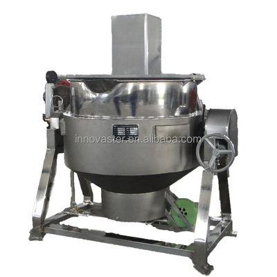 220V/230V/380V/415V/440V agitateur à inclinaison manuelle bouilloire de cuisson pour sauce