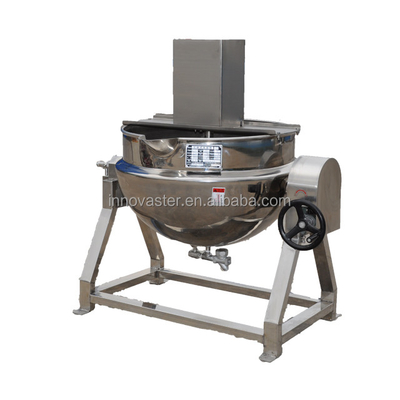 Cuisinière en acier inoxydable à pâte de haricots sauce pour agiteur manuel machine à faire frire Wok