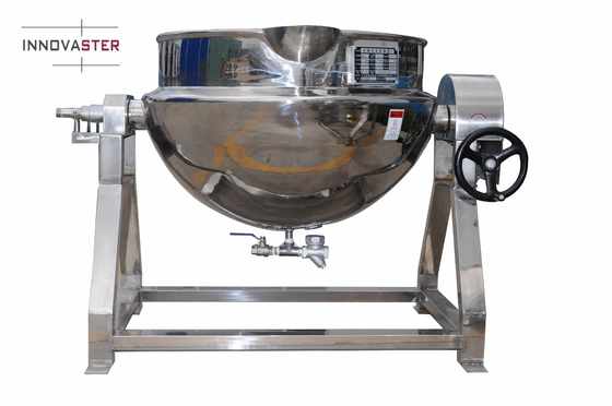 Cuisinière en acier inoxydable à pâte de haricots sauce pour agiteur manuel machine à faire frire Wok