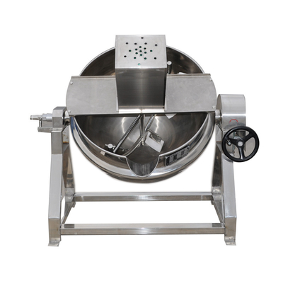 Chaudron à chauffage à vapeur/électrique/gaz/électromagnétique durable avec mélangeur d'agitateur