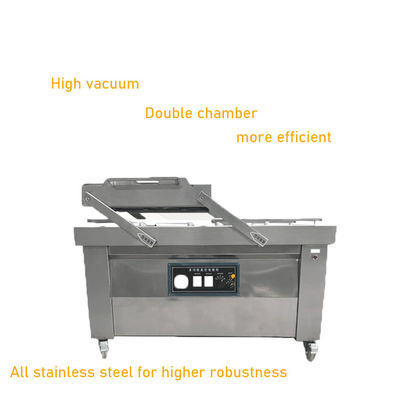 Machine à emballer automatique à vide électrique pour la viande, le fromage et les légumes 256 kg