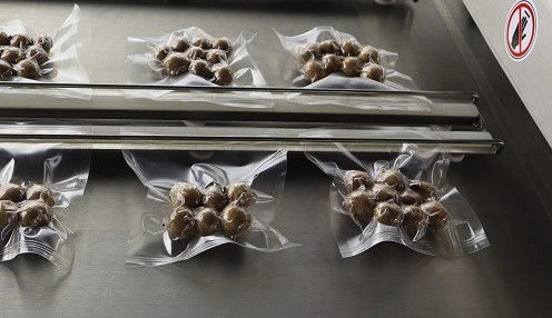 Machine à emballer automatique à vide électrique pour la viande, le fromage et les légumes 256 kg