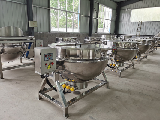 100 kg à 1000 kg de cuisson à la vapeur/électrique/gaz/sausse électromagnétique