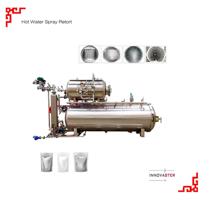 Structure Des sacs de stérilisation à pression cylindrique pour les aliments et l'immersion dans l'eau