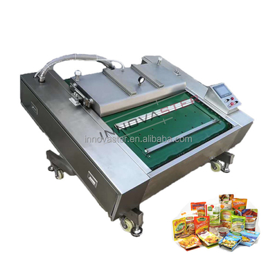 Machine d'emballage à vide continu à bande de roulement automatique 220V/380V
