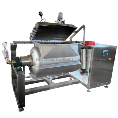 Équipement de transformation alimentaire de 615 kg SUS 316L Bouilloire à coque horizontale sans vide