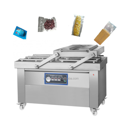 Machine d'emballage à double chambre sous vide facile à utiliser pour un emballage sous vide durable