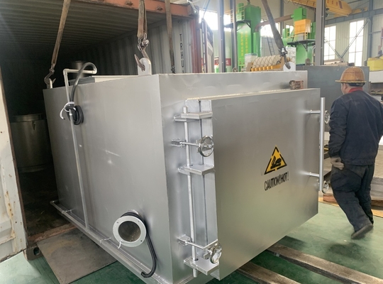 5600 kg Incinérateur de déchets agricoles Solution écologique pour les déchets agricoles