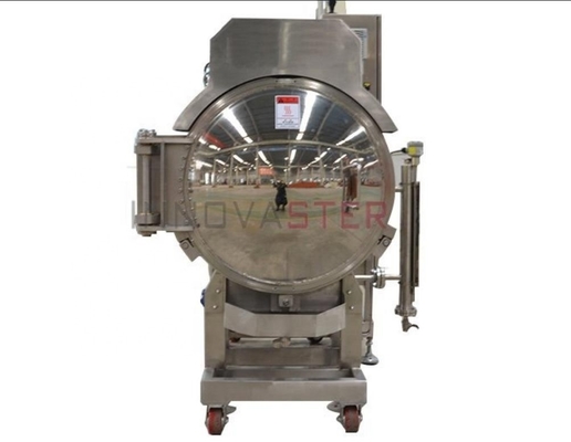 2100 KG Autoclave horizontale conserver les aliments cuisiner les retorts machine pour la transformation des aliments