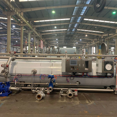 Stérilisation physique Autoclave alimentaire horizontale Stérilisation à la vapeur Machine de rétortation de cuisson 1 kW